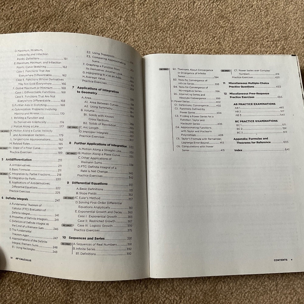 BARRON’S AP calculus - Picture 4 of 5